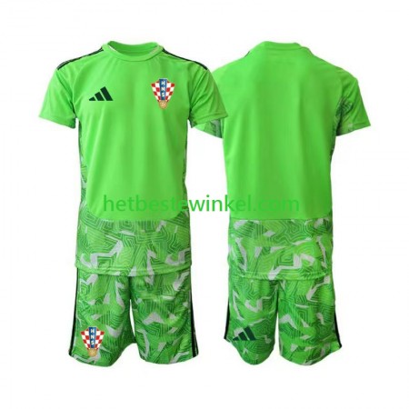 Kroatië Voetbalshirts Doelman Kind Thuis 2026-27